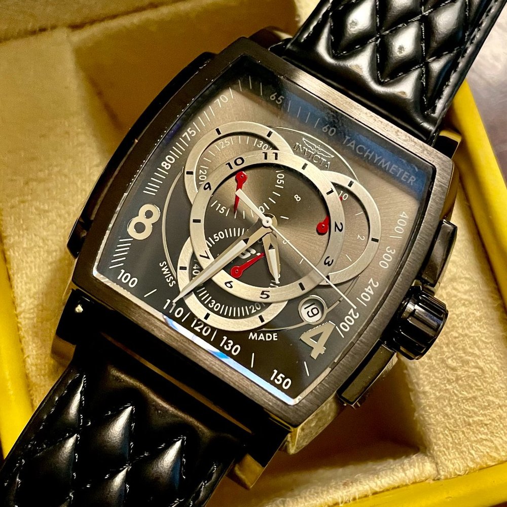 Invicta watch - modern Black - Chronograph S1 Rally